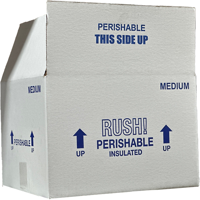 1 FOAM COOLER-1 CARDBOARD BOX9-QUART:72-PLT:27305:NON-R