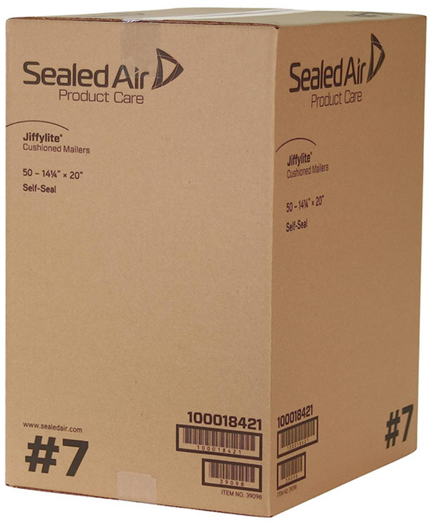 BUBBLE MAILER:14.25&quot;X20&quot; SELF SEAL50/CS:40/PLT:100018421
