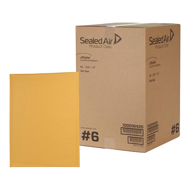 BUBBLE MAILER:12.5&quot;X19&quot; SELF SEAL50/CS:48/PLT:100018420