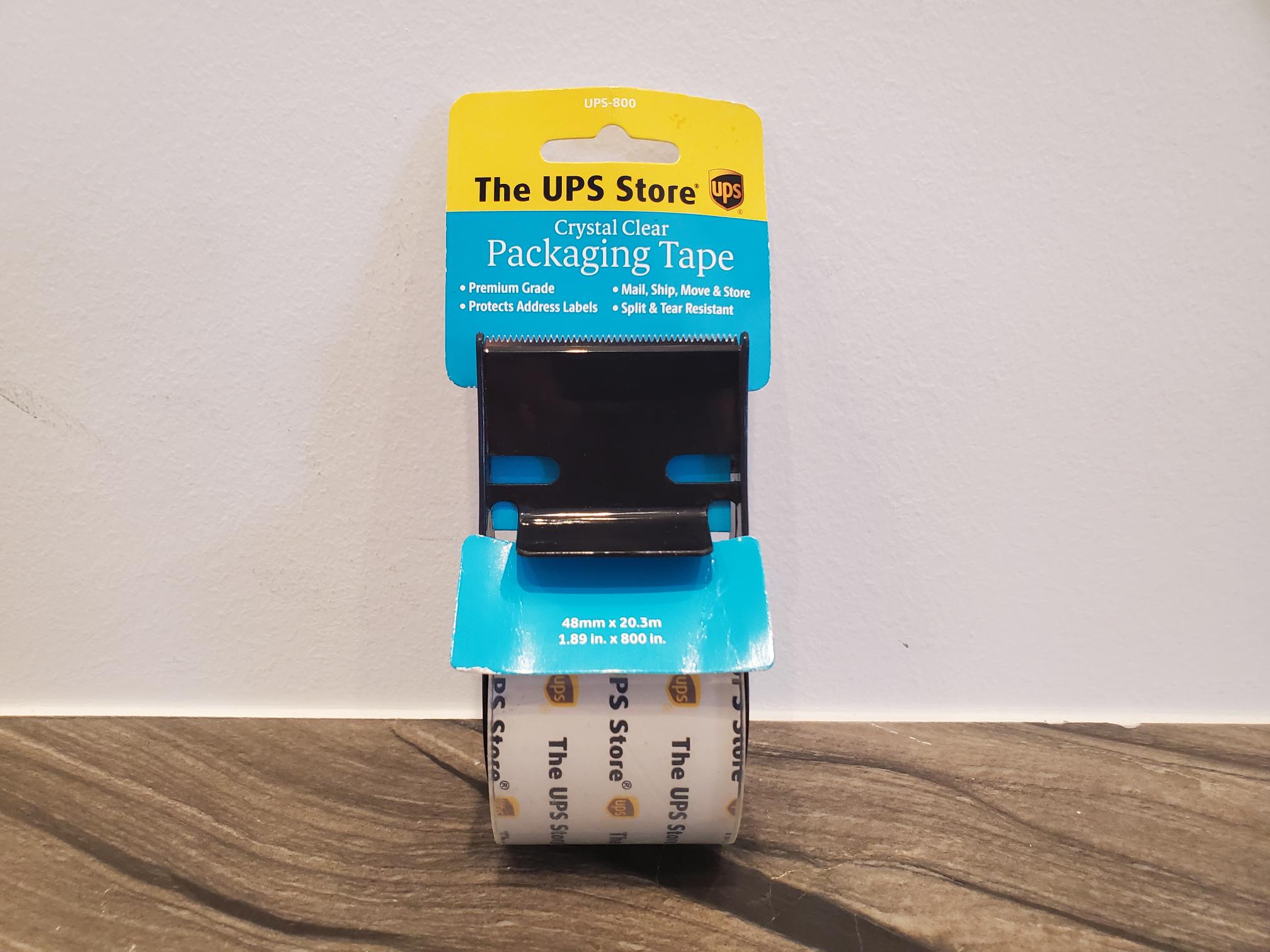 UPS CLEAR RETAIL TAPE 2X800