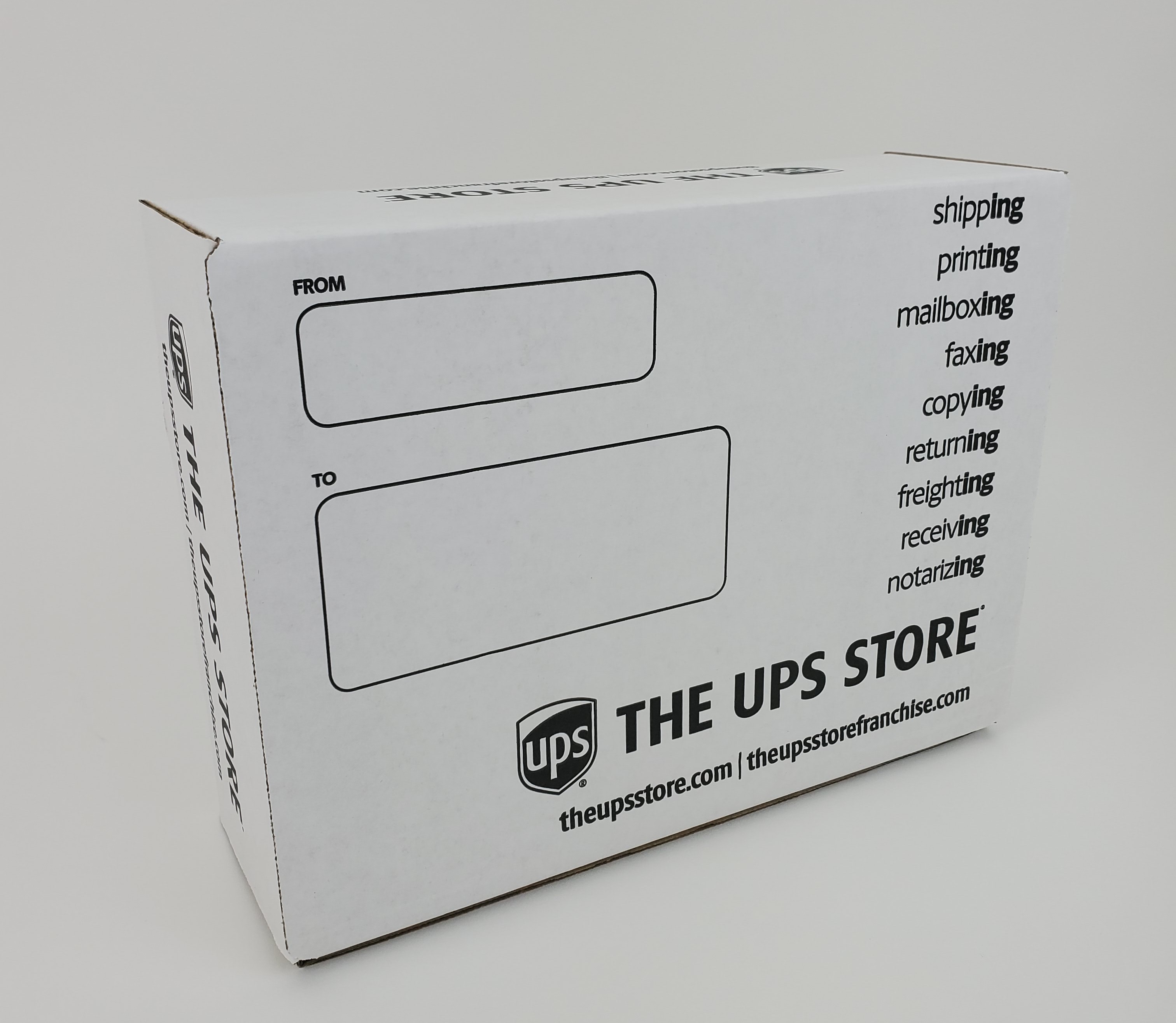 12X9X4 WHITE UPS MAILER 25