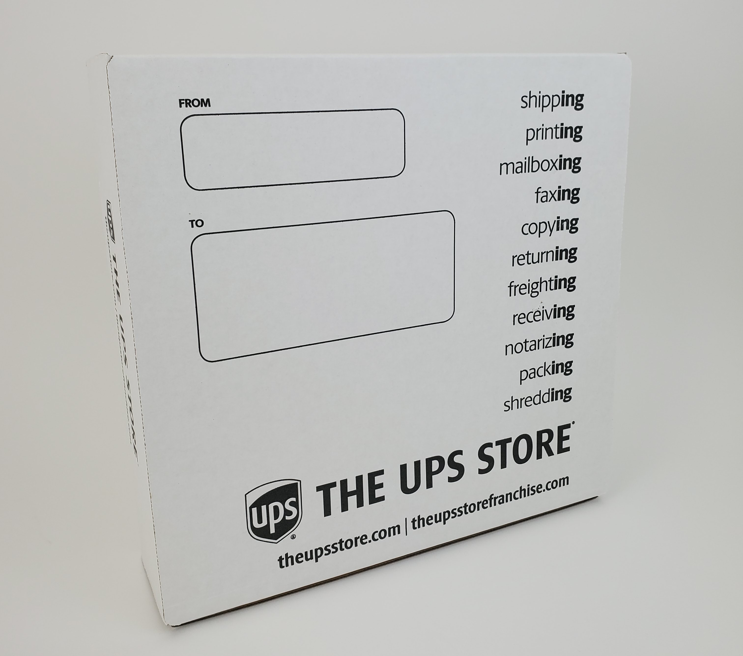 14X14X4 WHITE UPS MAILER 25