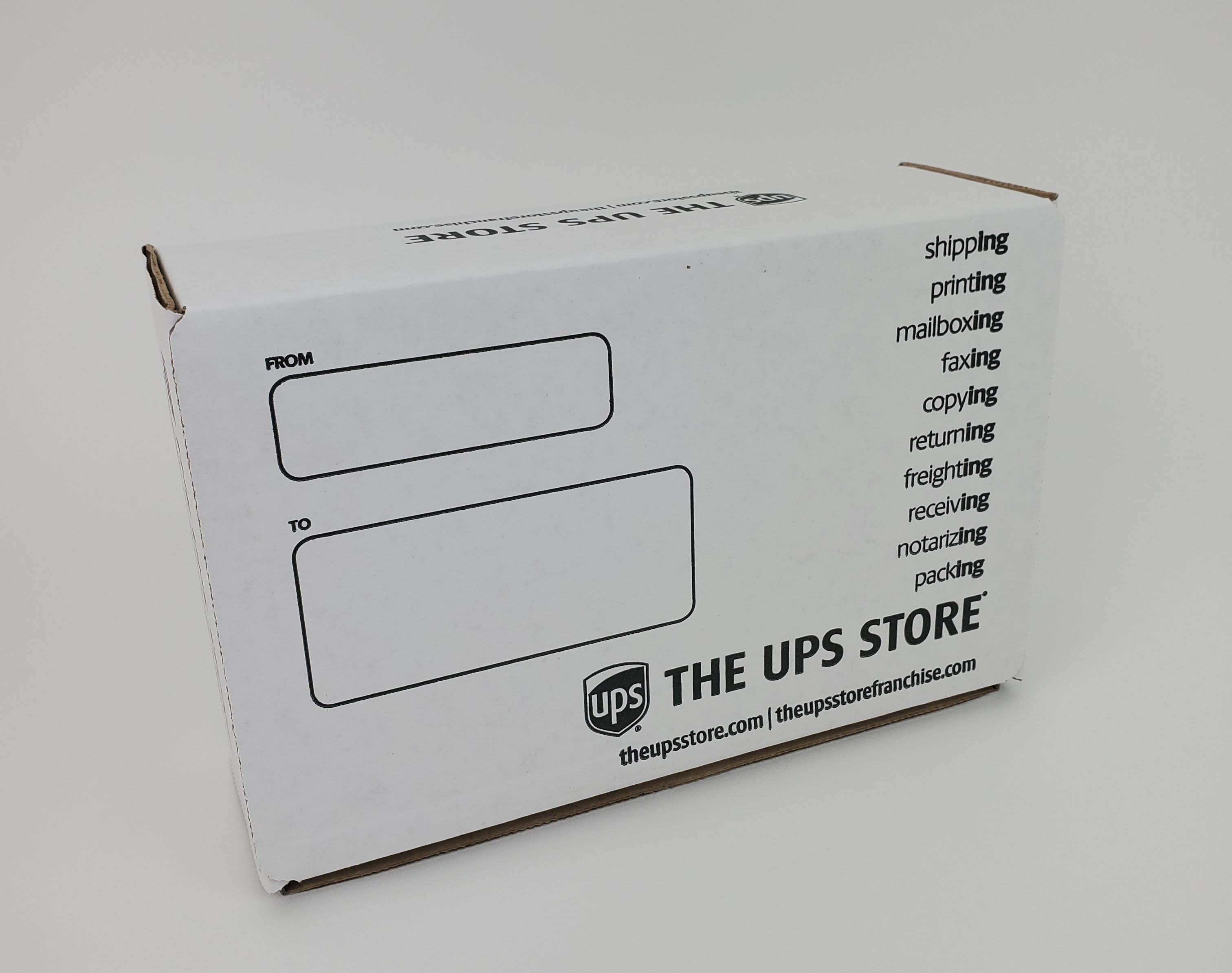 9X6X3 WHITE UPS MAILER 25