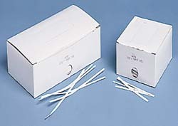 4&quot; PAPER TWIST TIE 2000/BX