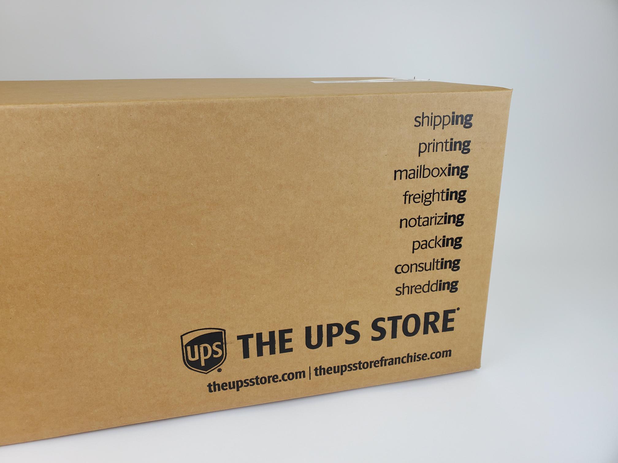 UPS Printed Logo Boxes