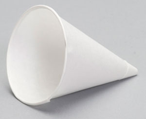 KONIE CONE CUP 4 1/2 OZ 5M/CS