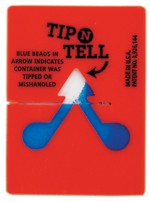 RED PLASTIC TIP N TELL 100/CS