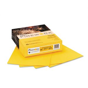 60# 8.5X11 HOT YELLOW 500/REAM