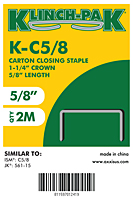 5/8&quot; C CROWN STAPLE 20M/CS