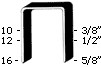 STAPLE 777-12 1/2&quot; 2400/BOX