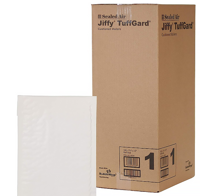 POLY BUBBLE MAILER:7x11-1/4100/CS-72/PLT: