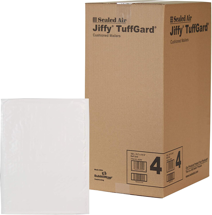 POLY BUBBLE MAILER:9.375&quot;X13.25&quot;100/CS