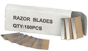 SINGLE EDGE BLADES 100/BX